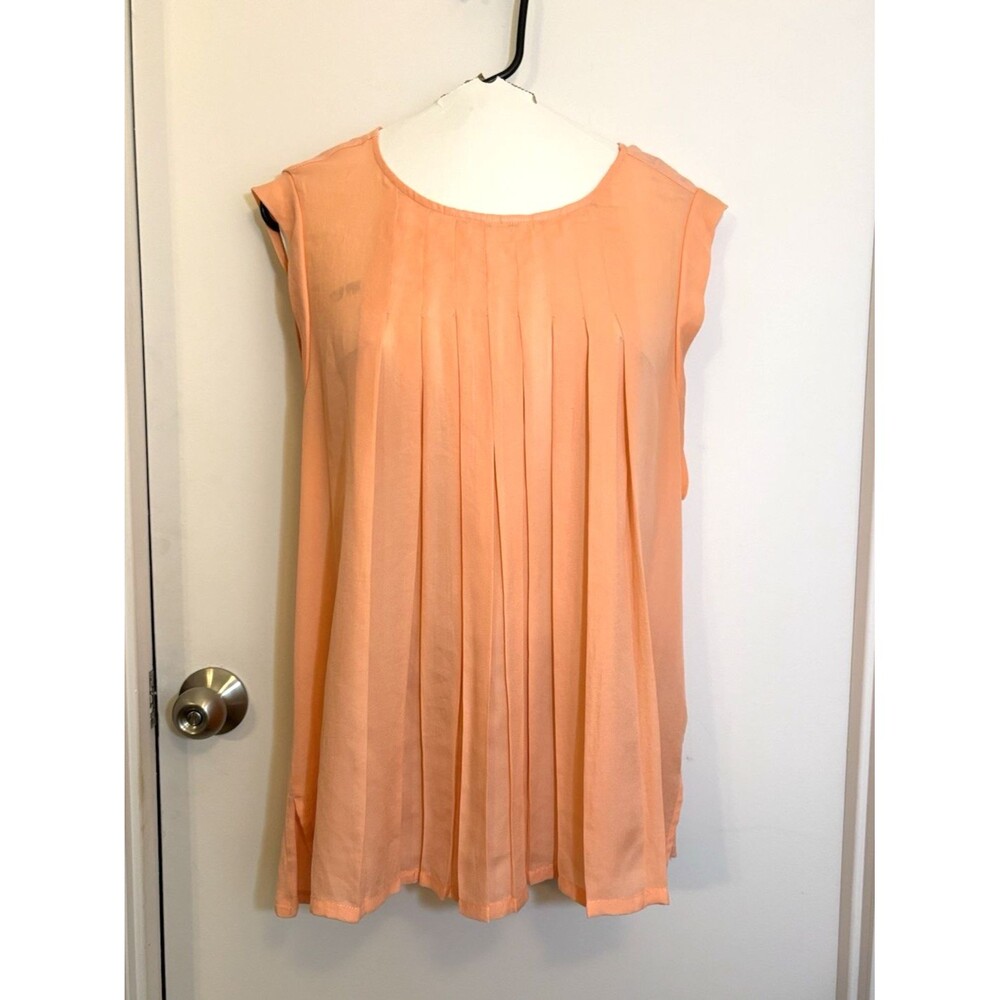 Womens XX L Peach Tank Top Merona Semi Sheer